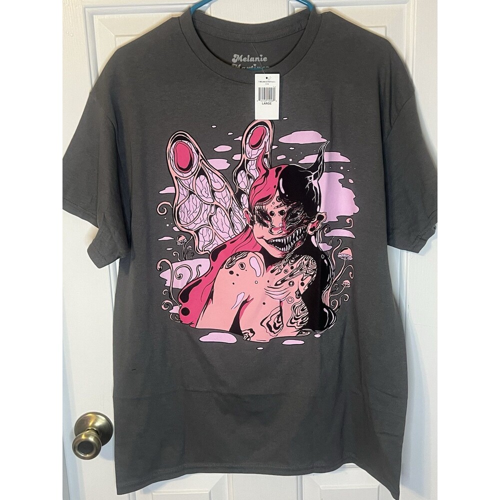 Melanie Martinez Portals Adult T-Shirt Fairy Demon Size Large Graphic Tee Unisex